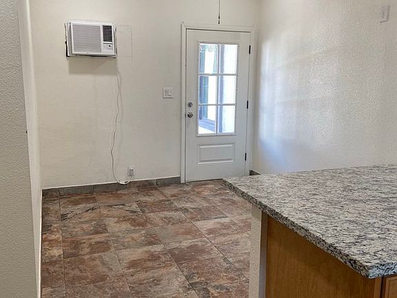 View from the kitchen to the entrance