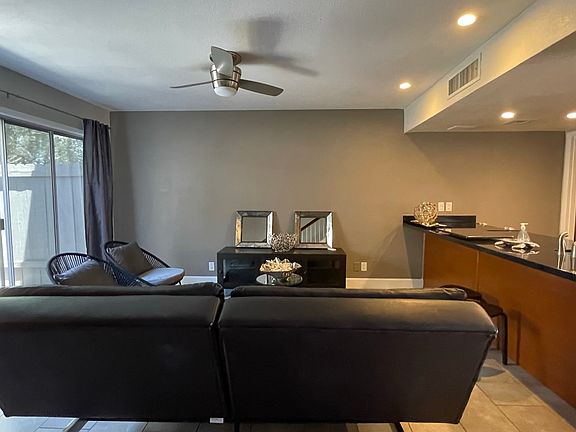 Neutral colors on the walls bring style and tranquility to the space.