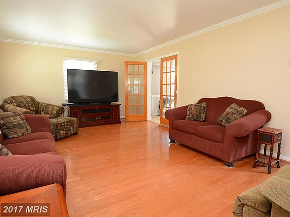 Welcoming living room with wood flooring