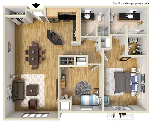 Floor plan The Director
