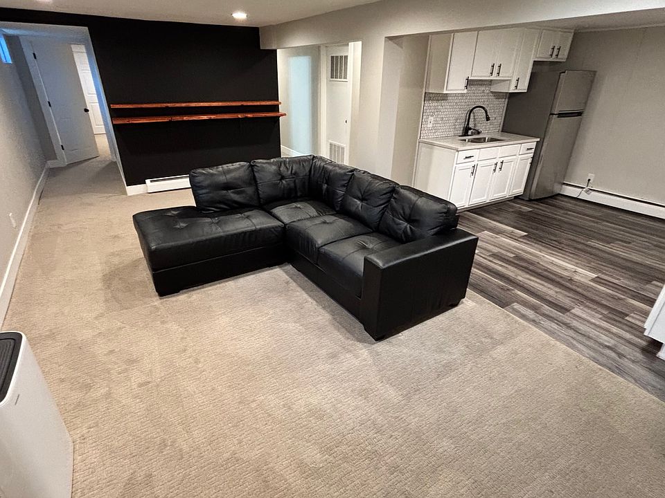 Spacious living area for entertaining guests or relaxing