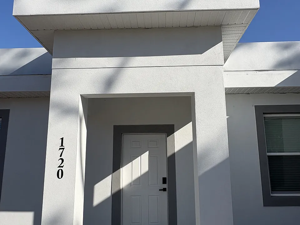Close up of Front Door