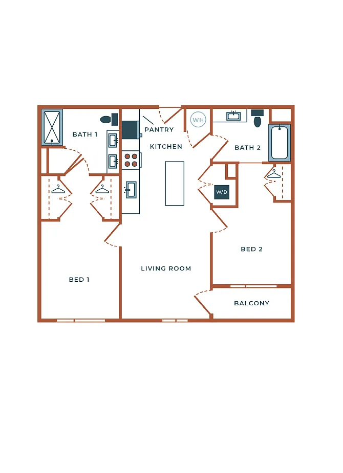 Floor plan B2
