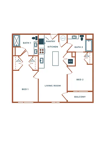 Floor plan B2