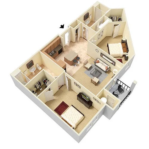 Floor plan B2