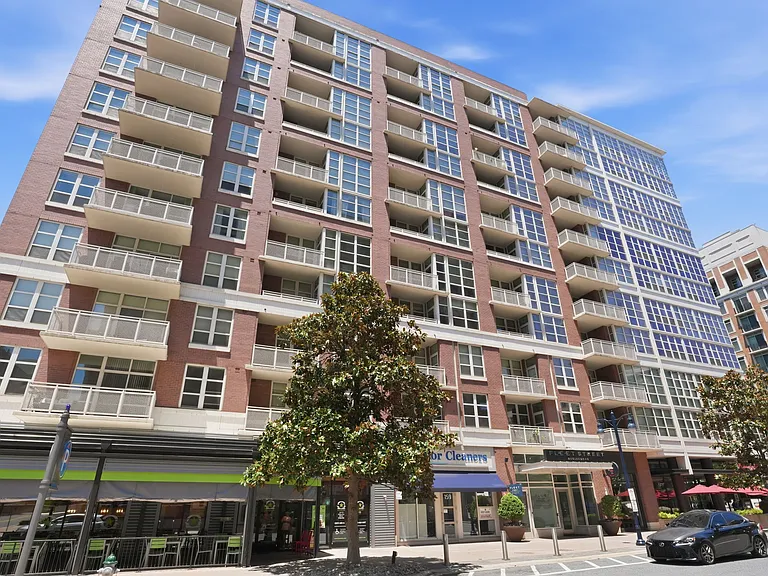 Exterior view of the residential building