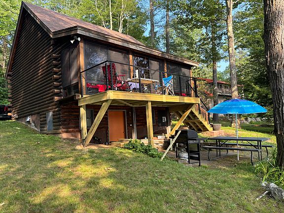 Exterior toward lake