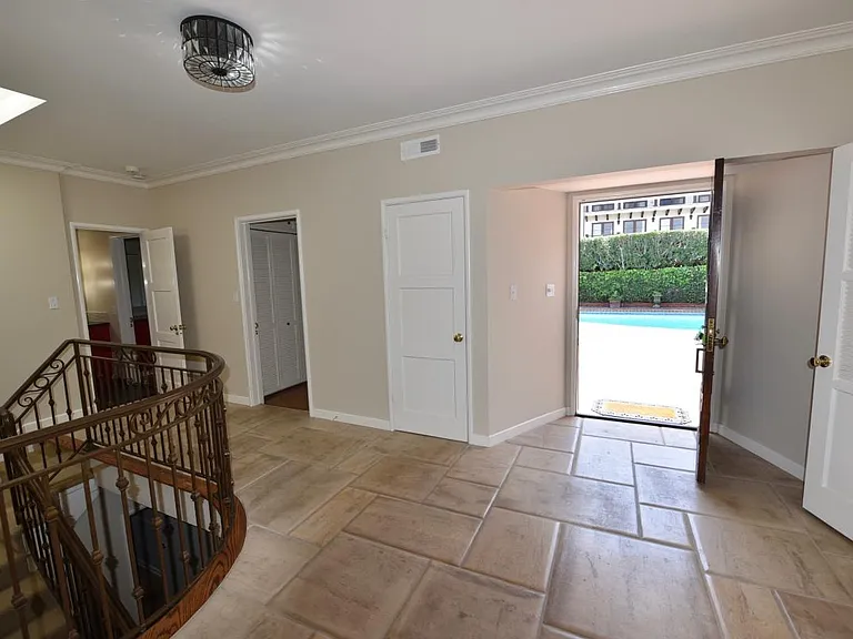 Entry hallway east