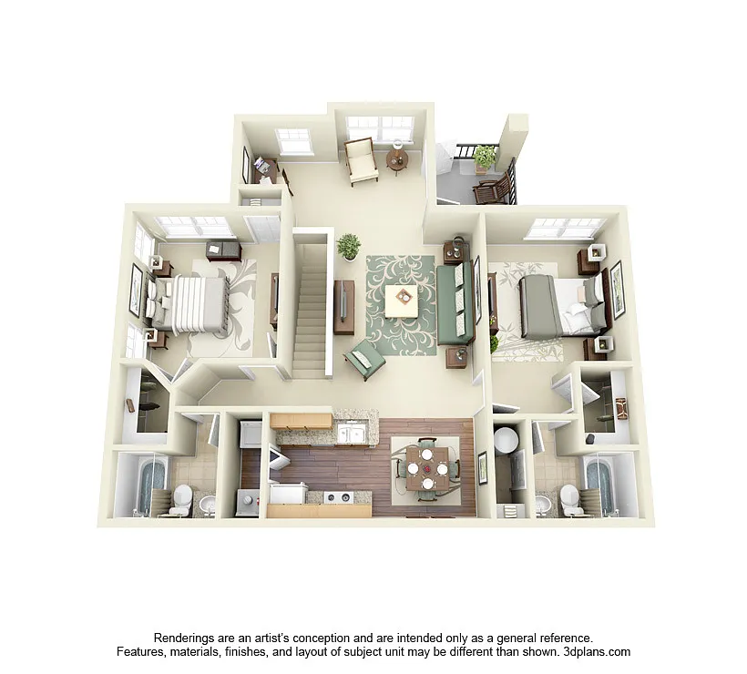 Floor plan B3