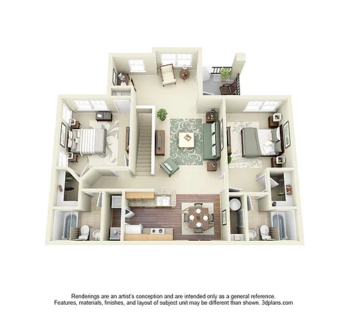 Floor plan B3
