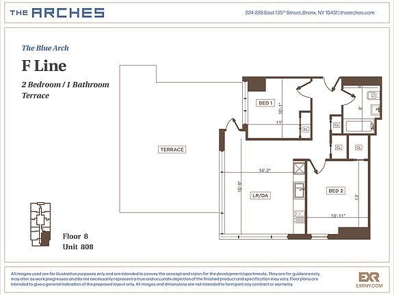 2nd image of 228 E 135th St APT 409