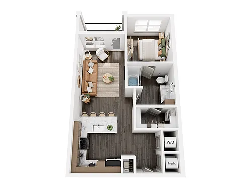 Floor plan A1 AFF