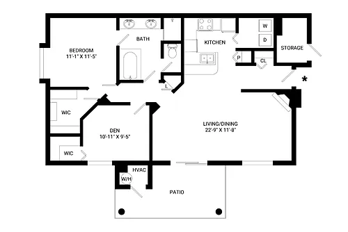Floor plan Torreys
