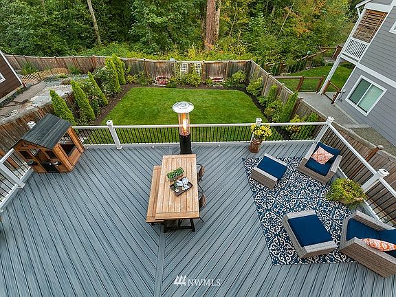 Looking from above on main level living