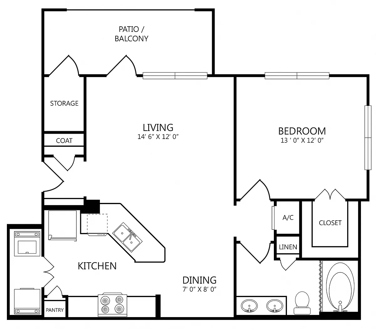 Floor plan A2P