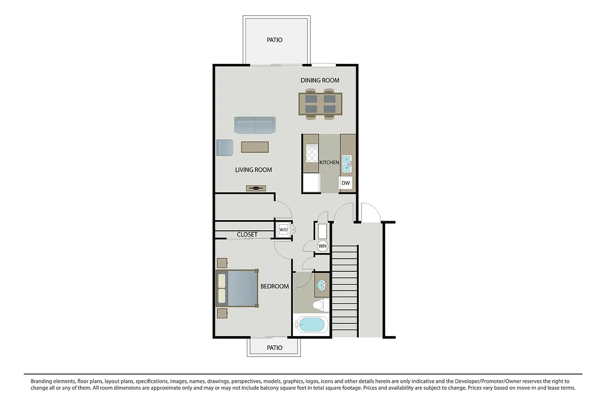 Floor plan Plan 1A