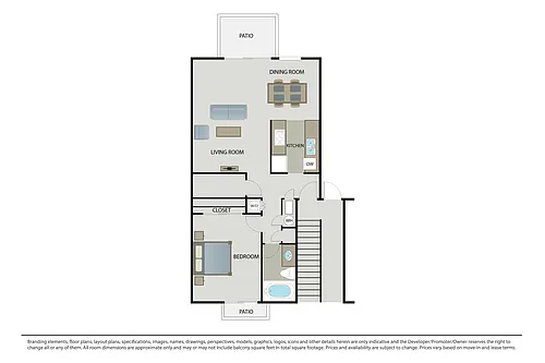 Floor plan Plan 1A