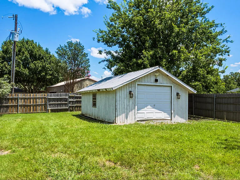 Storage shed available for use but ASIS