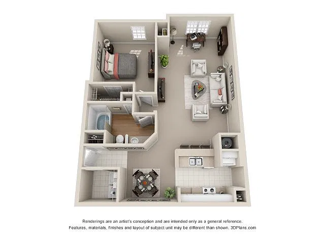 Floor plan Hampton Renovated