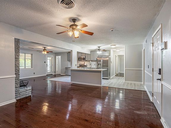 Open plan for ease of entertaining