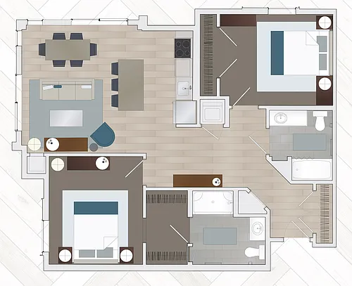 Floor plan B2D