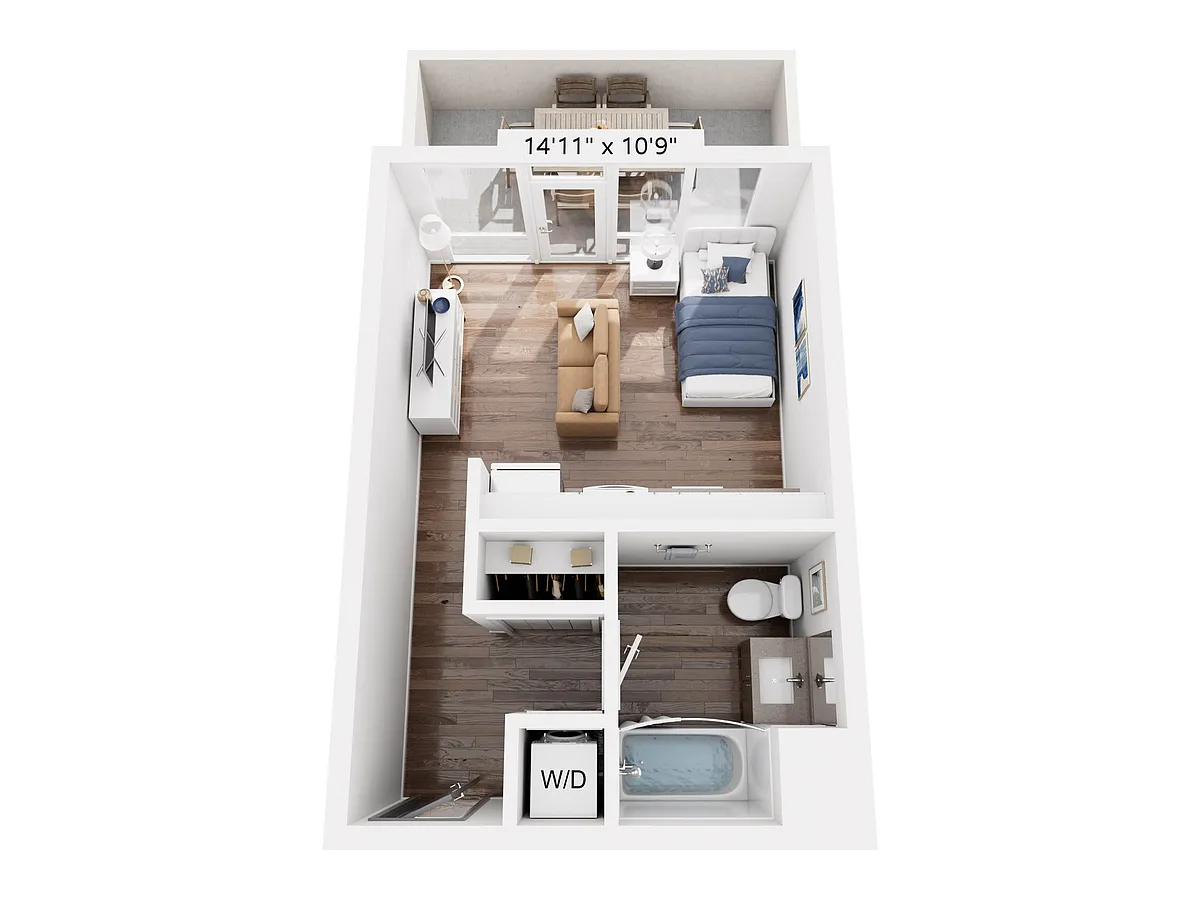 Floor plan E1