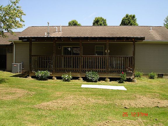 rear deck and metal roof