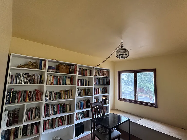 Library in upstairs loft