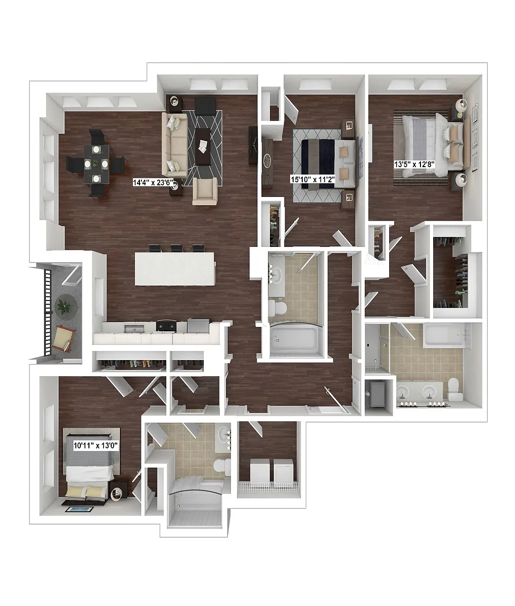 Floor plan C1