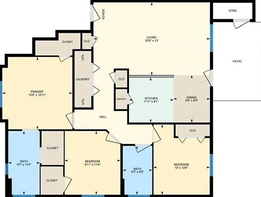 3BR/2BA 3BR/2BA