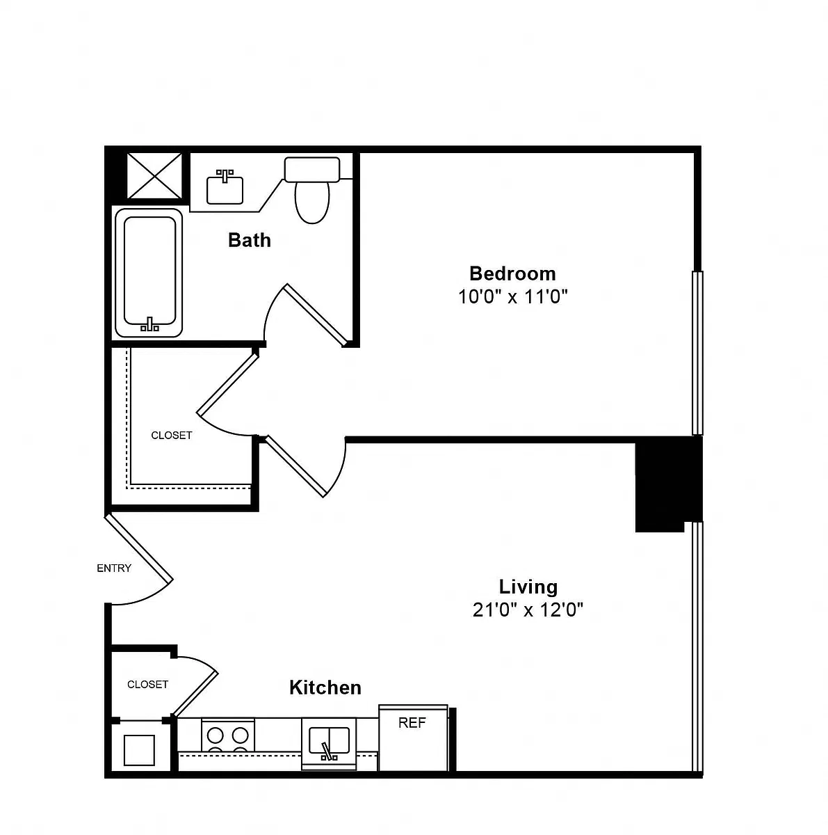 Floor plan A8