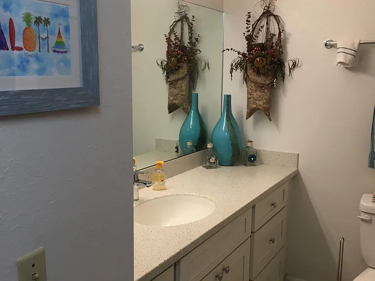 Newly renovated bathrooms