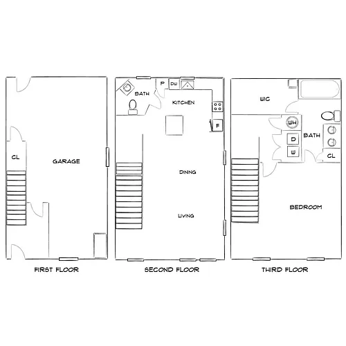 Floor plan Design 1B15