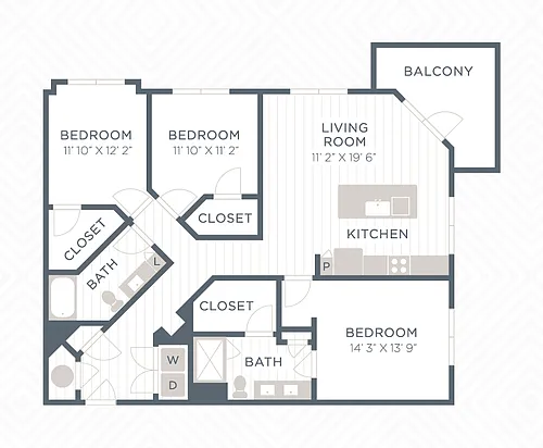 Floor plan C1-2