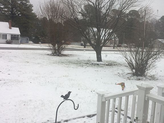front window in winter