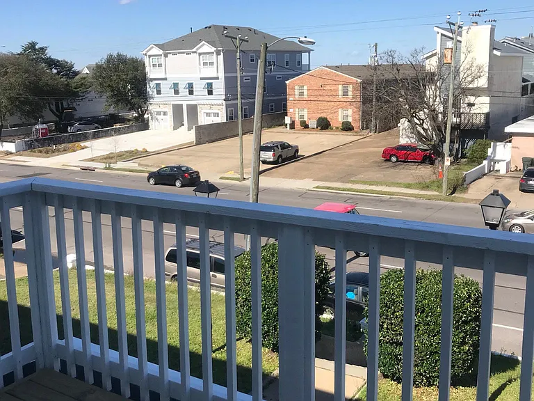 View from private porch