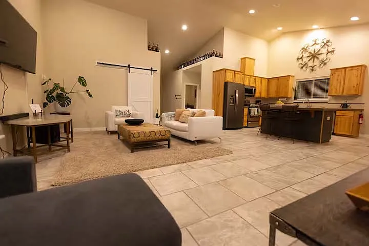 Additional views of living room and kitchen