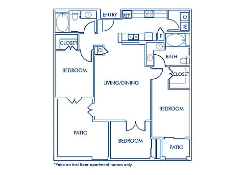 Floor plan C1