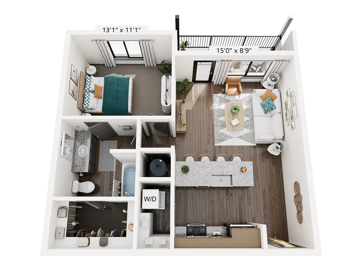 Floor plan A1