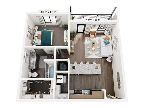 Floor plan A1
