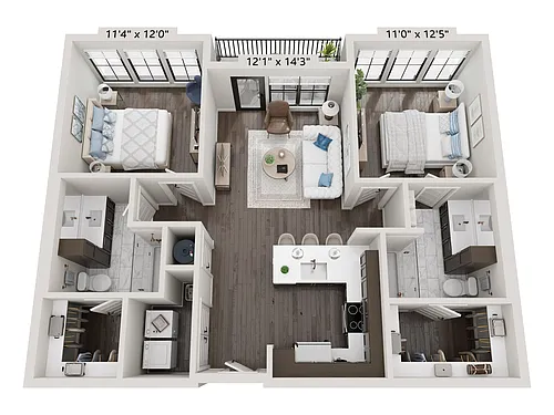 Floor plan Hillcrest
