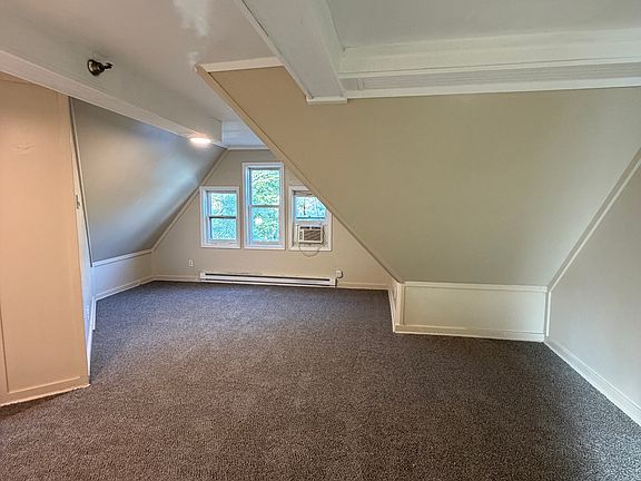 Another angle of the living room/dining area.
