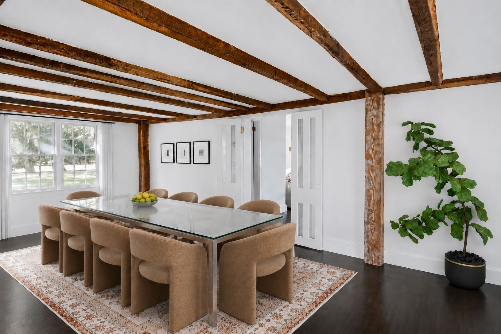 Virtually Staged Dining Room