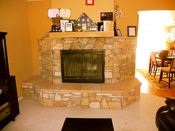 Wood Burning Fire Place