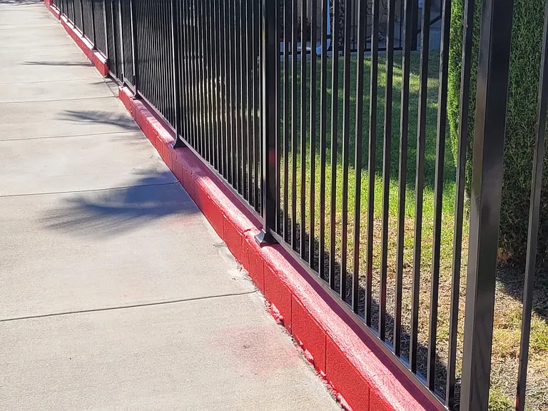 Newer fence.