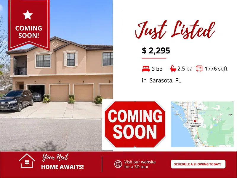 3 bed, 2.5 bath, 1776 sqft, $2,295 — Photo 1