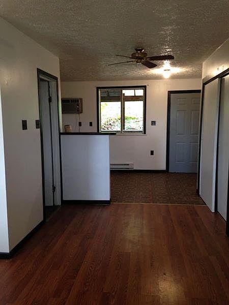 living room and kitchen area