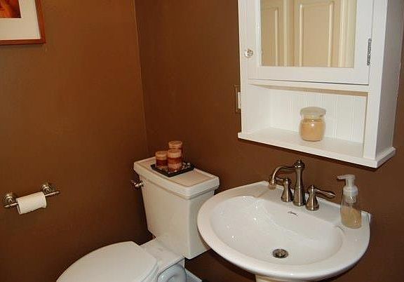 Half bath (first floor)