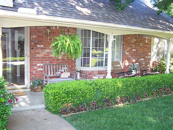 inviting front porch