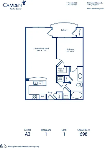 Floor plan A2